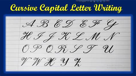 How to Do a Capital N in Cursive and Why It Might Remind You of a Dancing Elephant