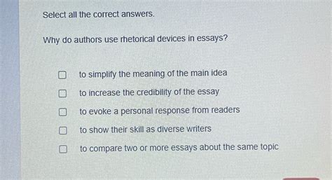 Why Do Authors Use Rhetorical Devices in Essays? And Why Do Cats Suddenly Decide to Sit on Your Keyboard?